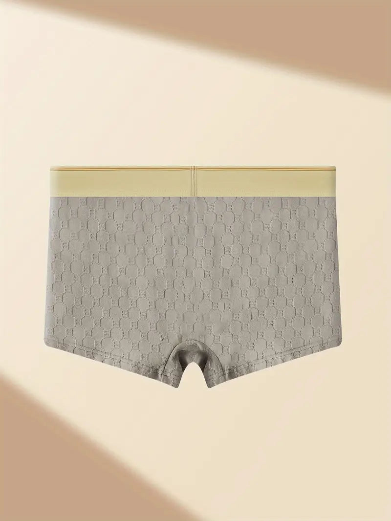 Men’s Boxer Briefs 3-Pack – Soft Cotton Blend with Stretch & Breathable Pouch