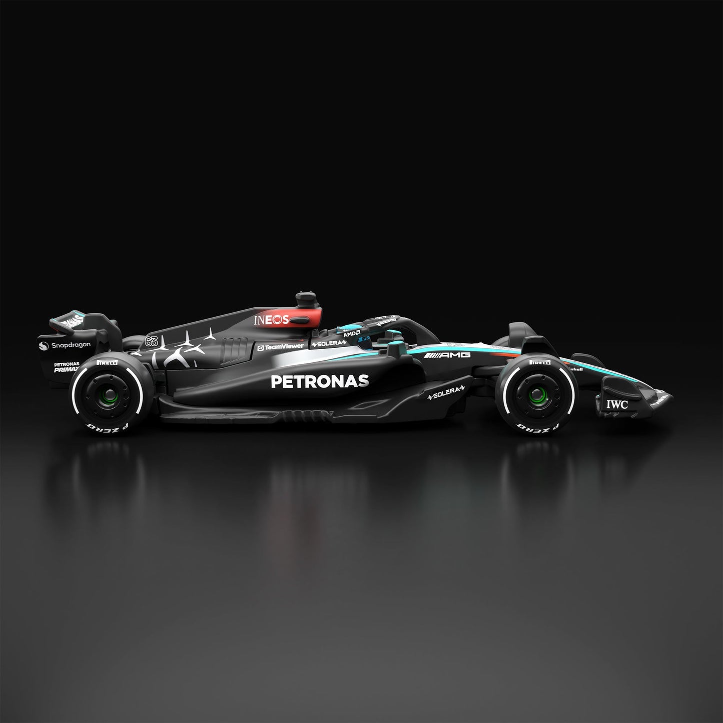 Hot Wheels F1 Series: Mercedes-AMG PETRONAS Formula One Team W15 Car #63