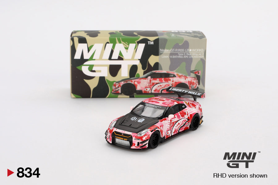 LIBERTY WALK x A BATHING APE Nissan Set