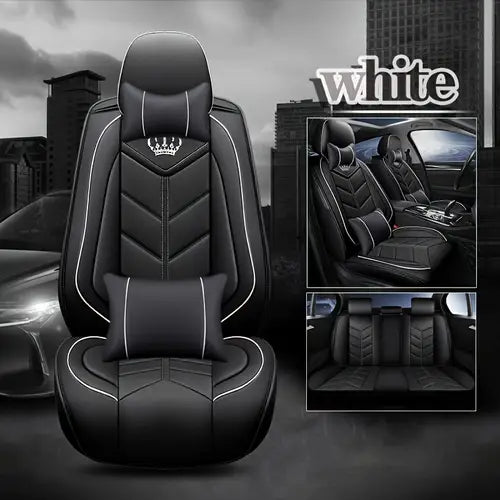 5-seater car seat cover SUV waterproof set complete car seat cushion PUPU Leather car seat cover