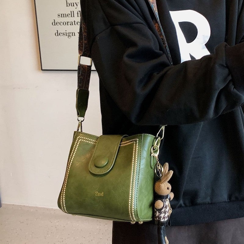 🎁LAST DAY SALE👜Vintage Fashion Bag with Adjustable Wider Shoulder Strap