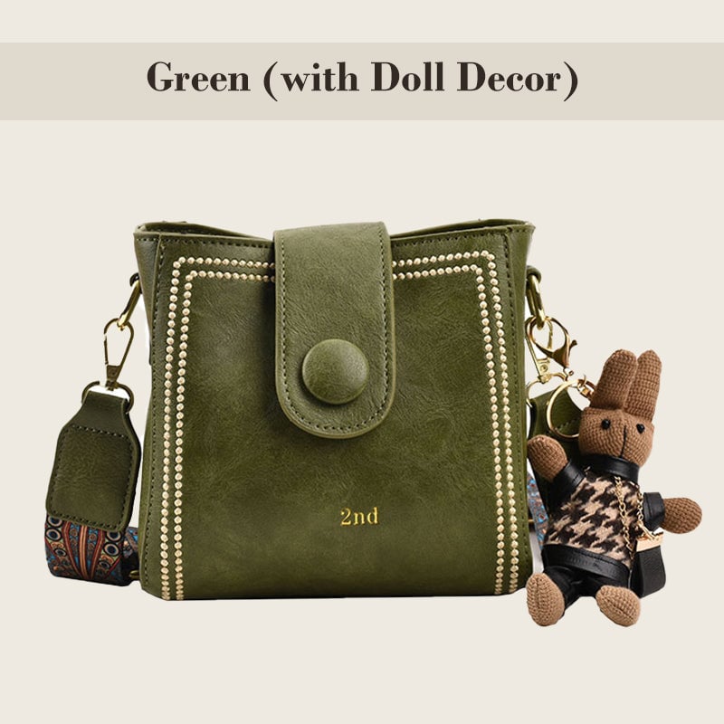 🎁LAST DAY SALE👜Vintage Fashion Bag with Adjustable Wider Shoulder Strap