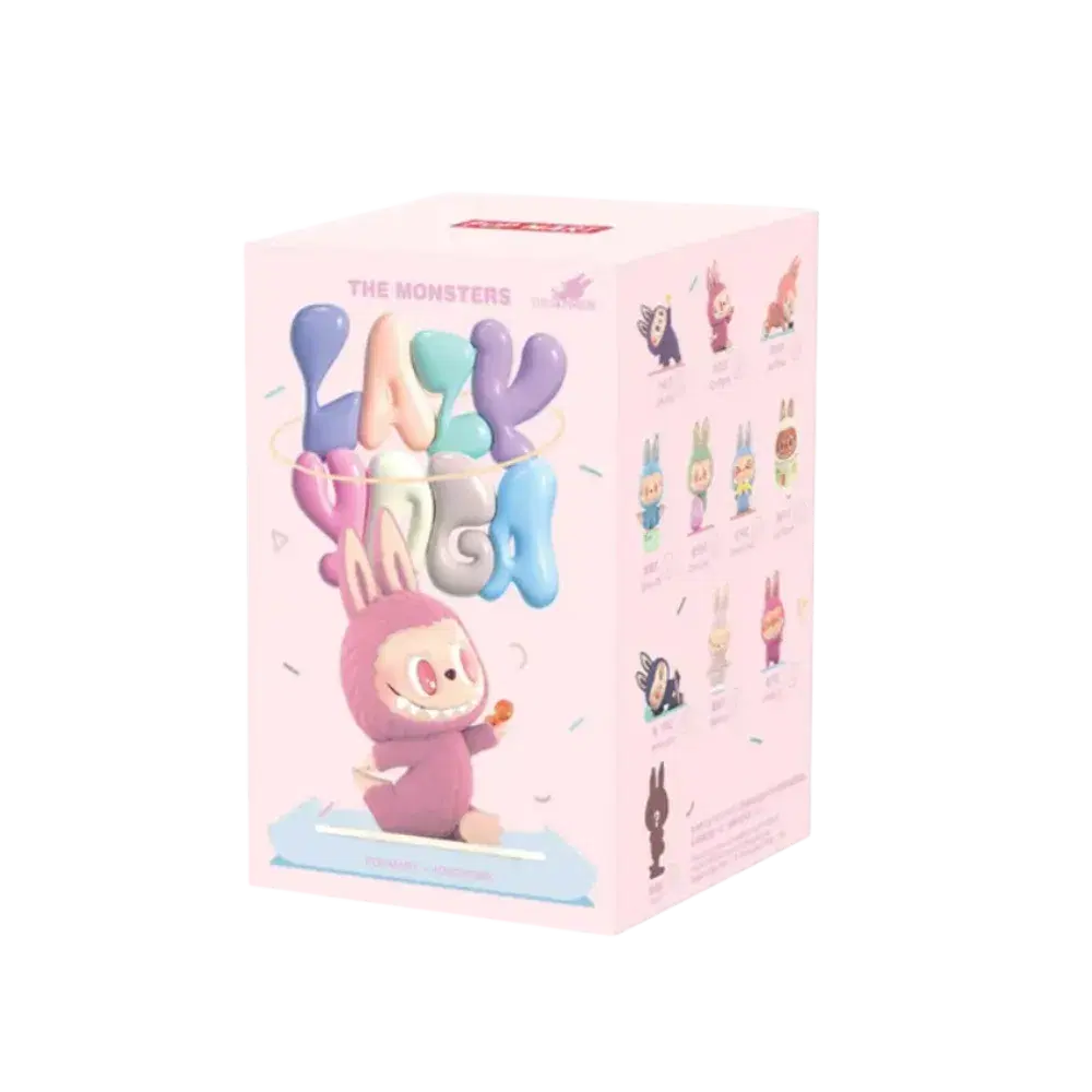 The Monsters Lazy Yoga Series Figures Sealed Case