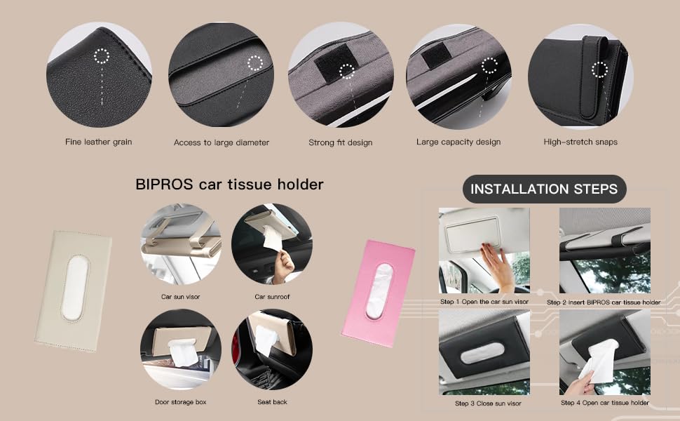 Car Tissue Dispenser Grip Technology™ (All Cars)