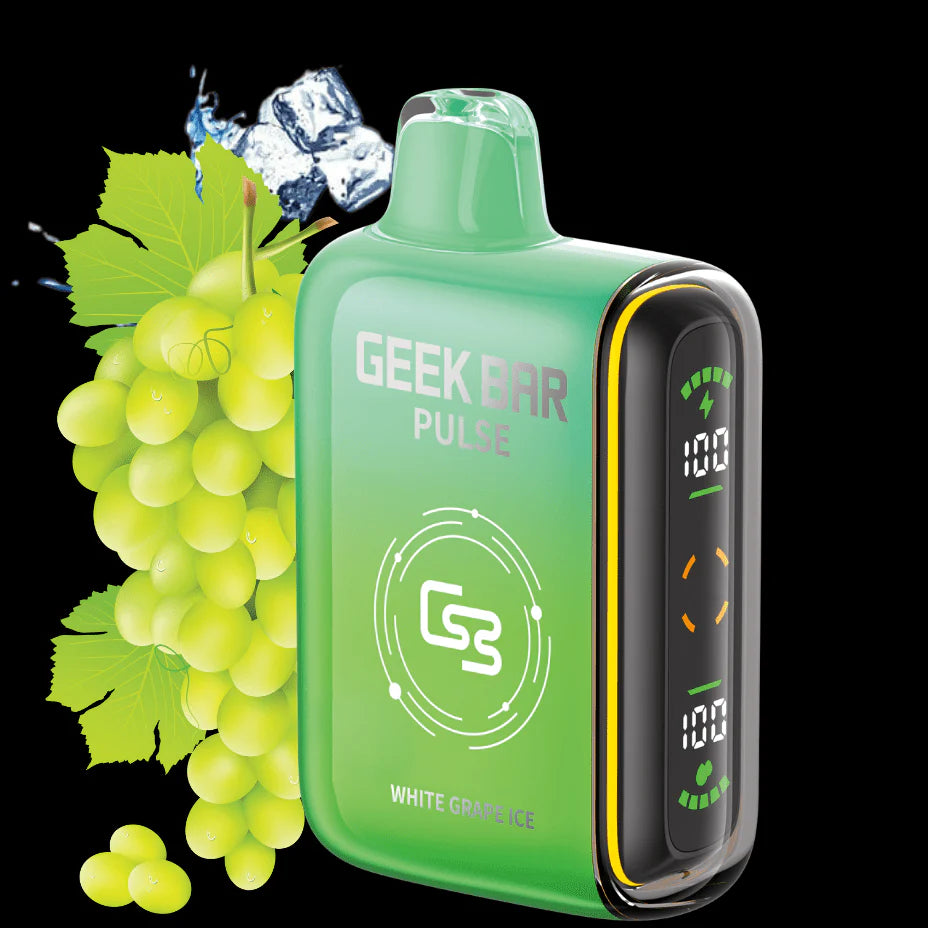 Geek Bar (Pulse) White Grape Ice - 9000