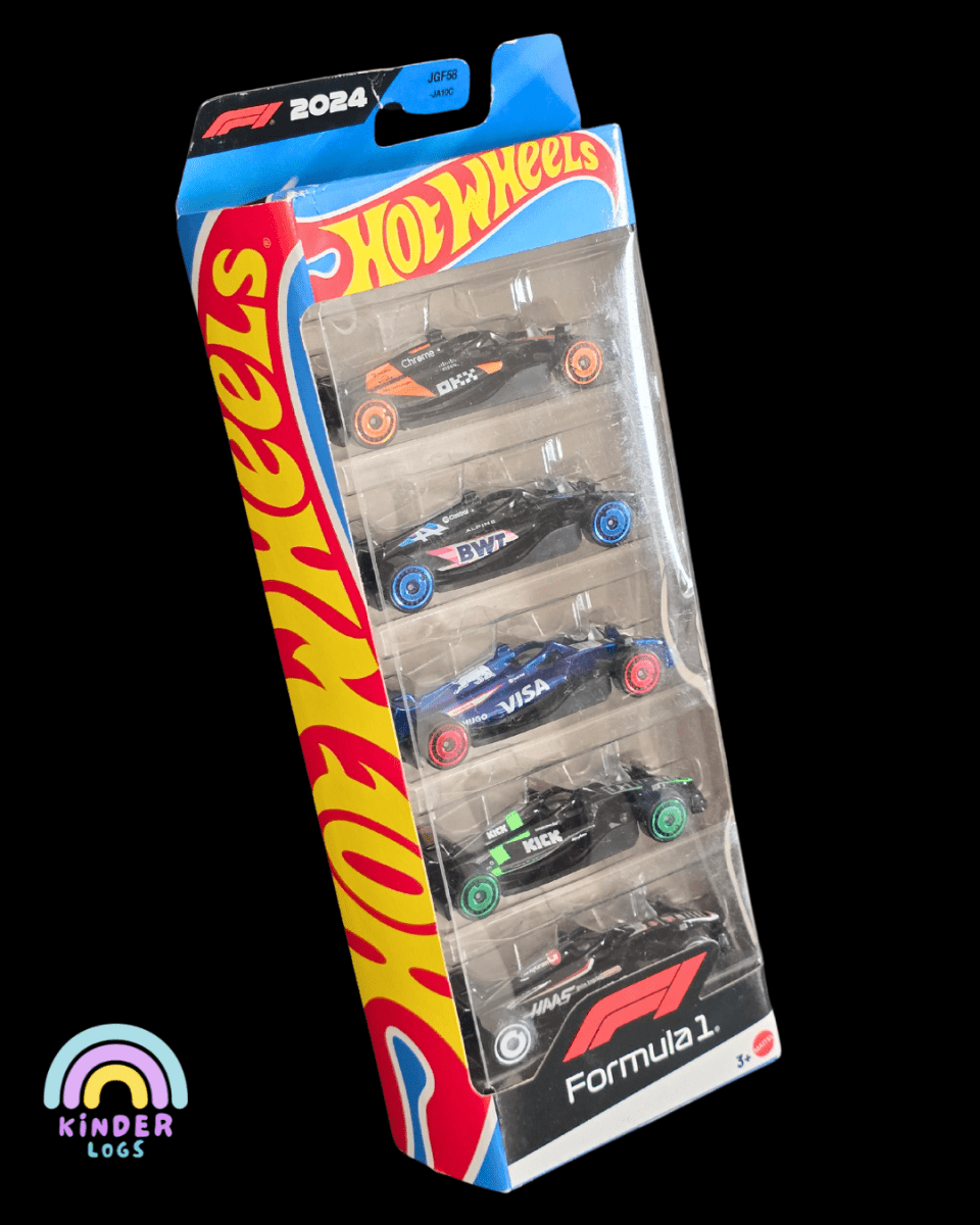 Hot Wheels 'Formula 1 Team' 5 Cars Pack (Imported)