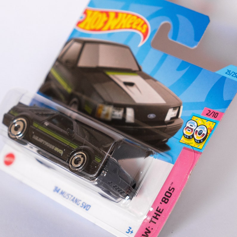 Hot Wheels '84 Mustang SVO - HW Anos 80