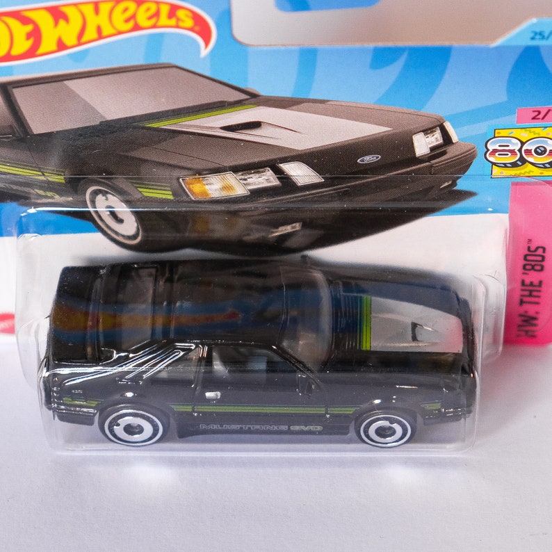 Hot Wheels '84 Mustang SVO - HW Anos 80