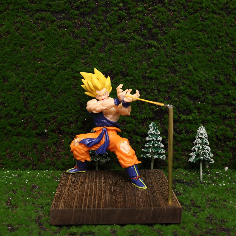 Super Saiyan Energy Blast Night Light Anime Gamer LED Lamp Power Attack Light