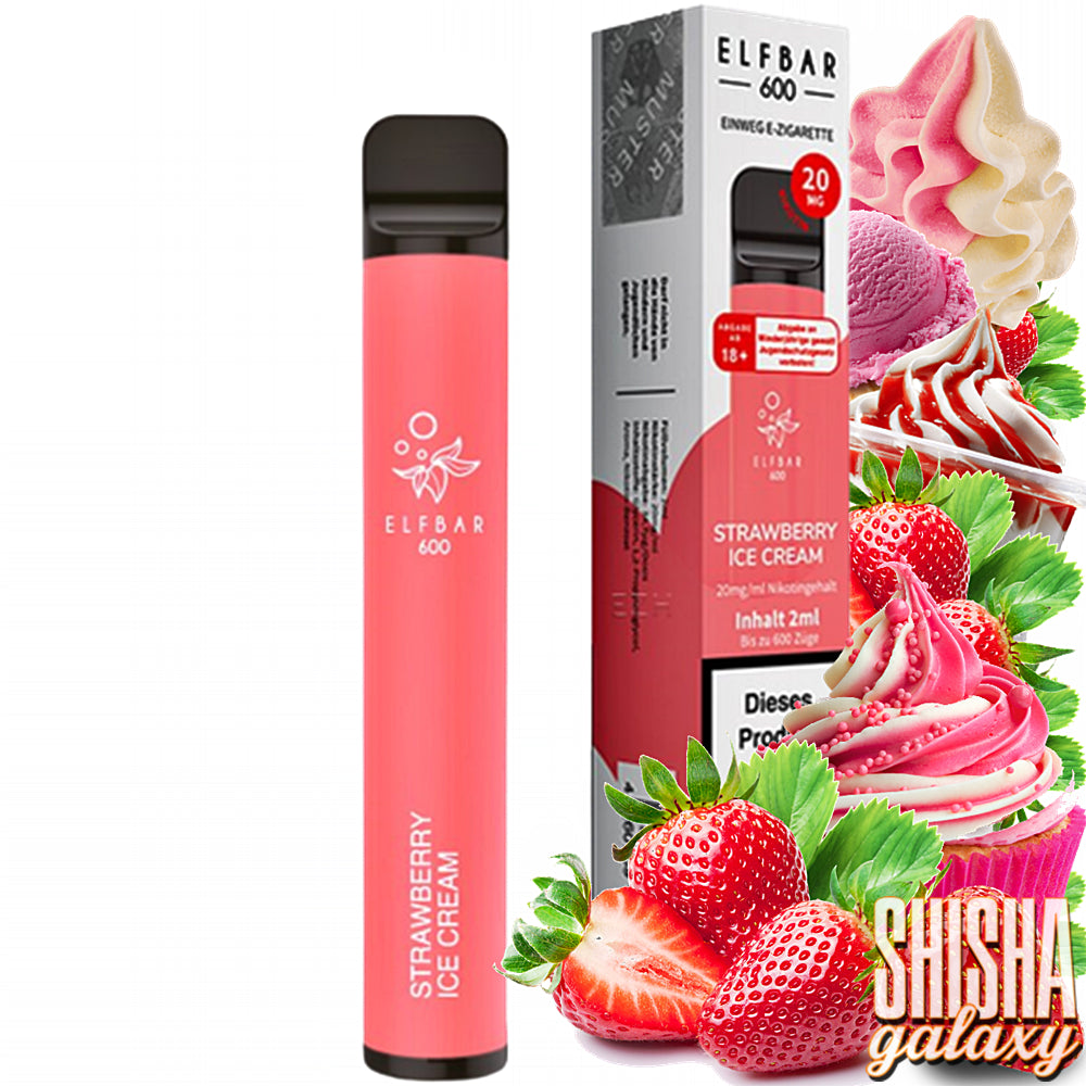 Elf Bar 600 Strawberry Ice Cream
