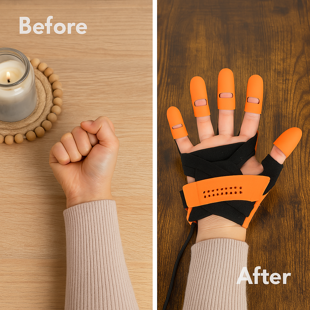 Automatic Glove Hand Trainer - Effortless Exercise