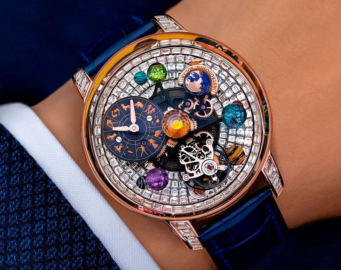 Jacob & Co. Astronomia Solar Zodiac Baguette