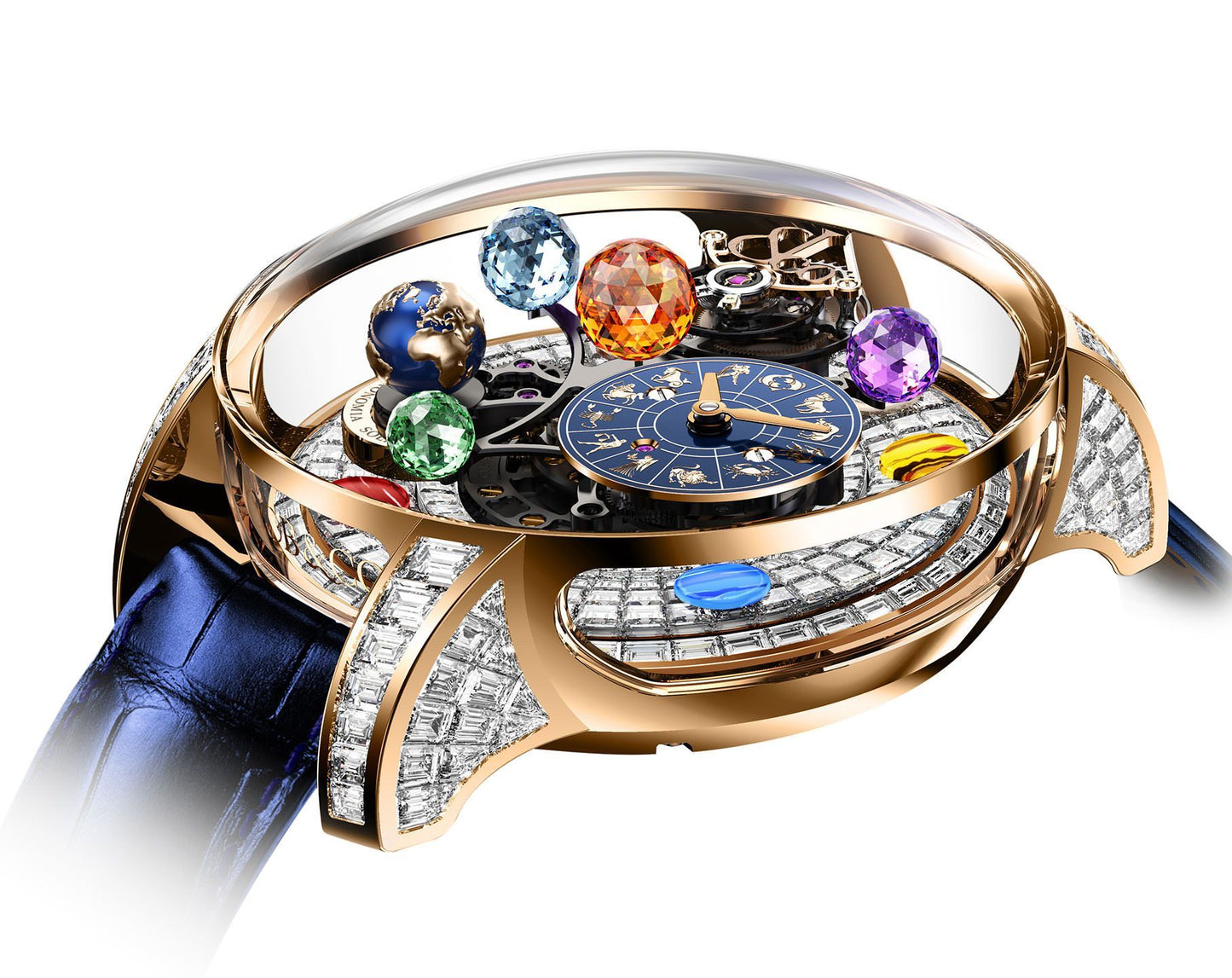 Jacob & Co. Astronomia Solar Zodiac Baguette