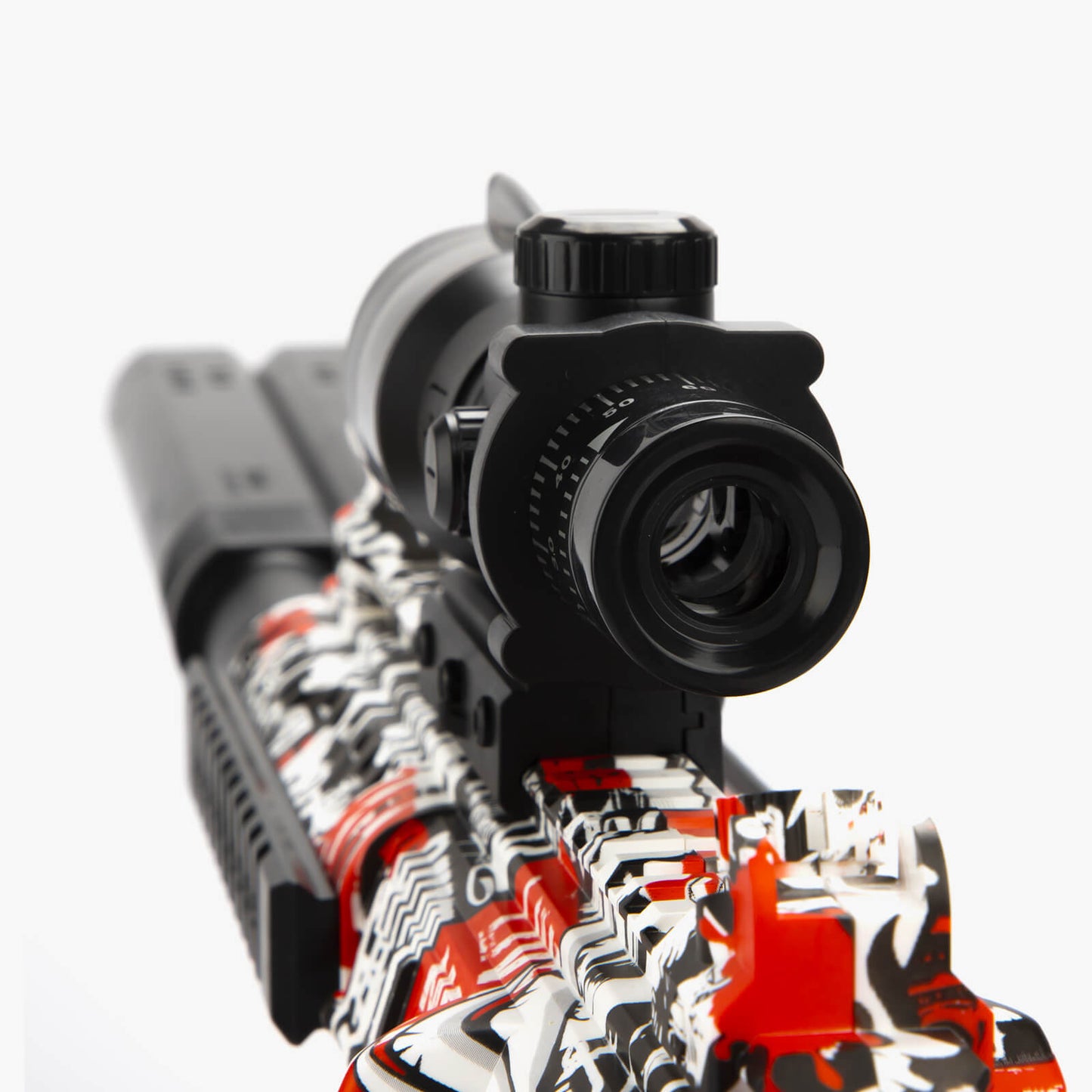 Double-Barreled Gel Blaster Gun