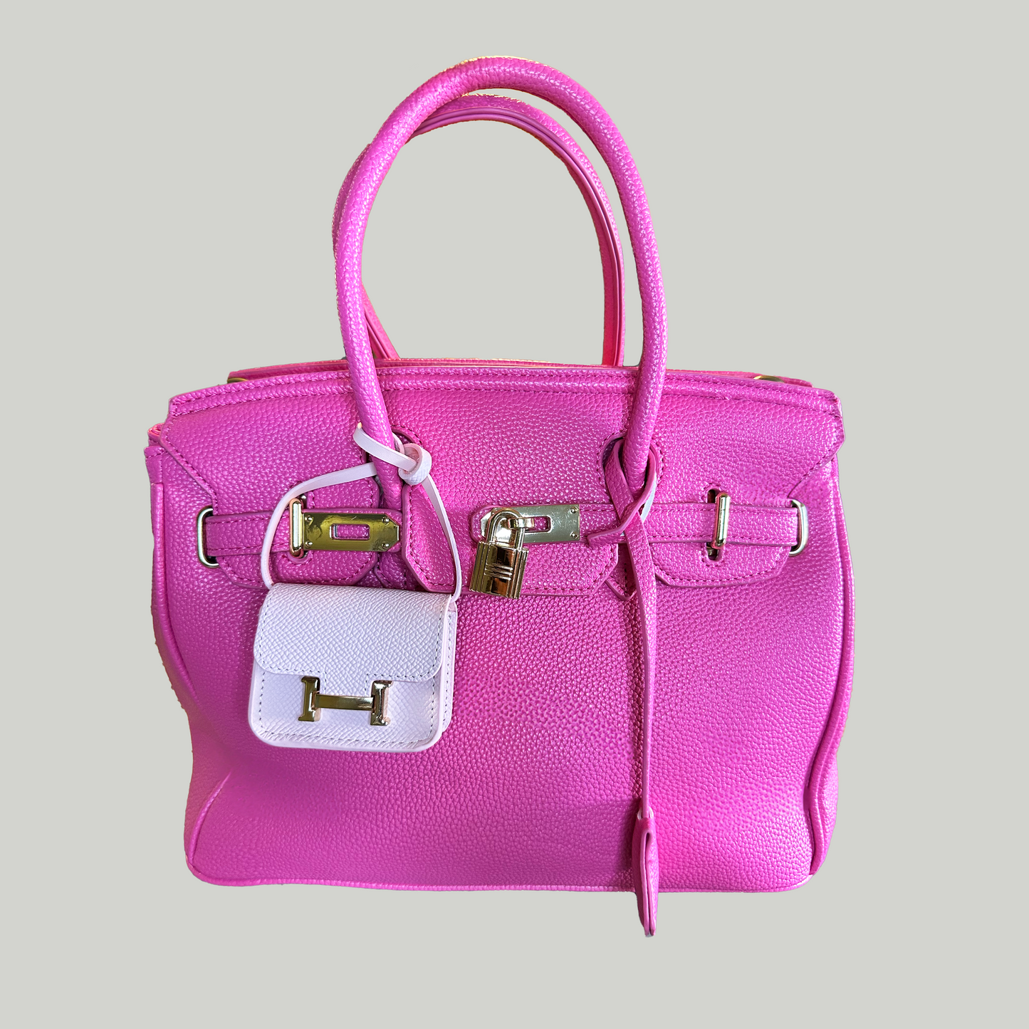 Iconic Leather Bag Charm
