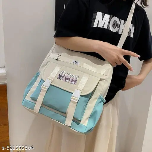 Cute Kuromi Large Capacity Shoulder Bag