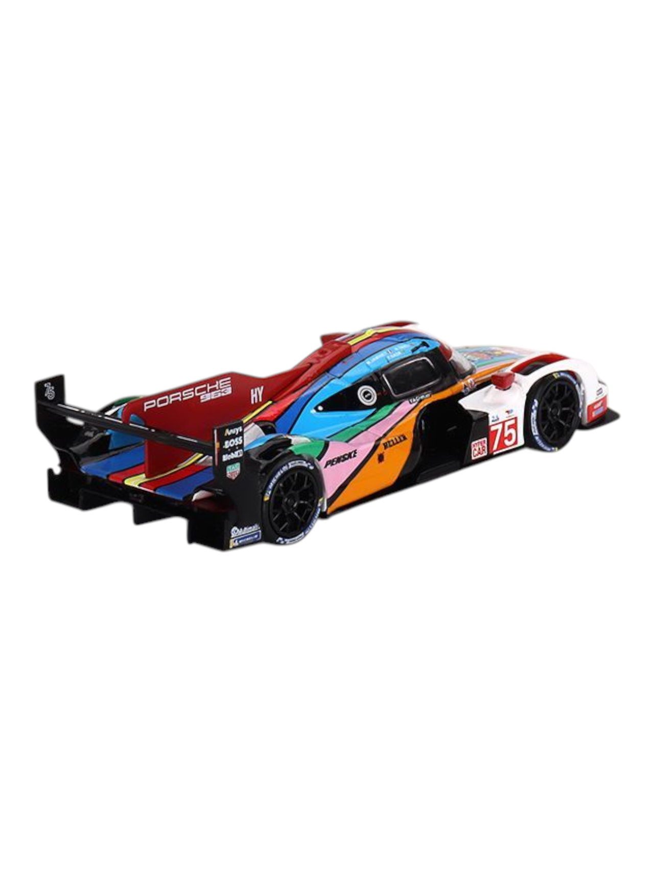 Mini GT Porsche 963 #75 (2023 24 Hrs of Le Mans Porsche Penske Motorsport) Code-740 1:64 Scale