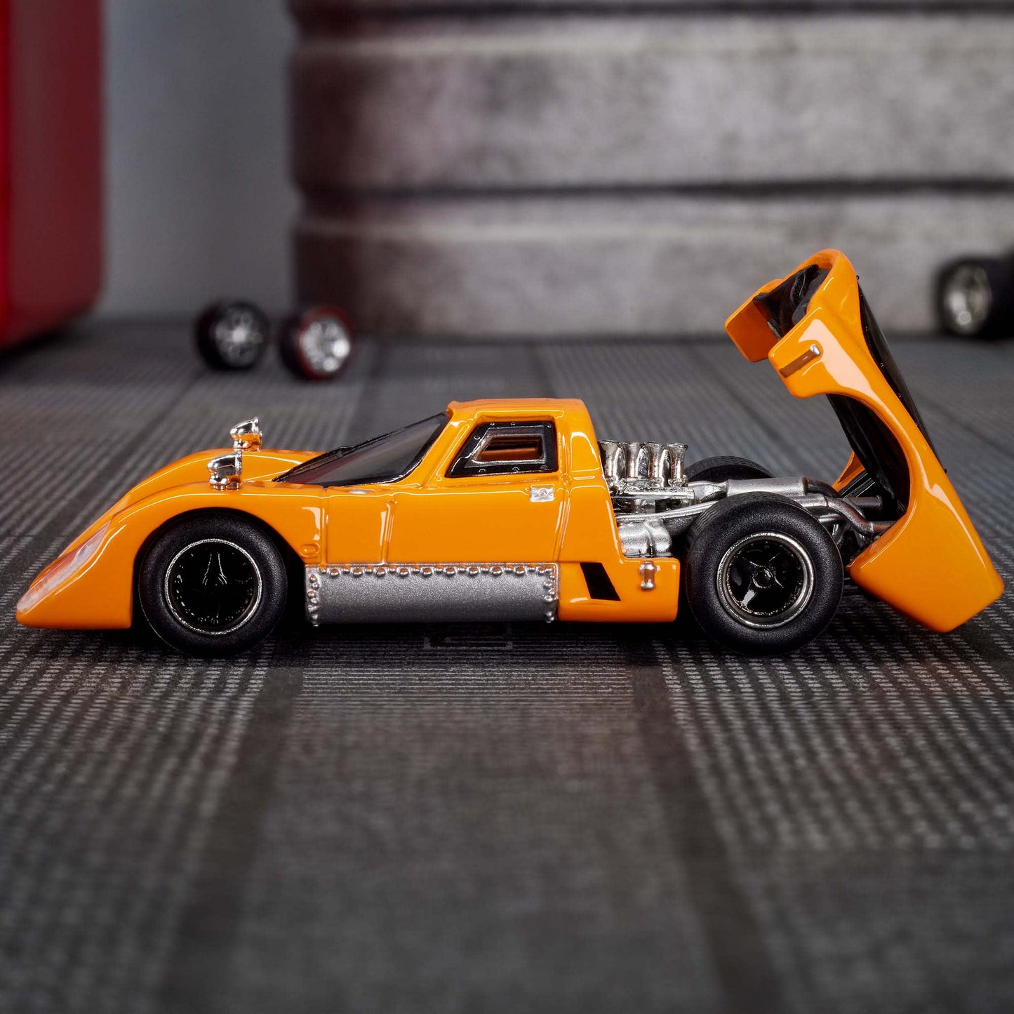 Hotwheels elite 64 McLaren m6gt imported rlc 1:64 Scale