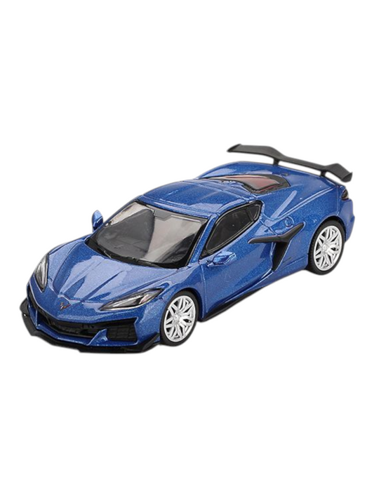 Mini GT Chevrolet Corvette Z06 (2023 Elkhart Lake Blue Metallic) Code-892 1:64 Scale