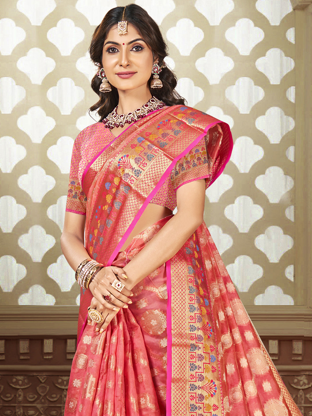 Silk Saree With Blouse Piece