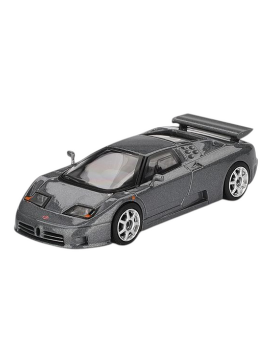 Mini GT Bugatti EB110 (Super Sport Grigio Scuro) Code -1002 1:64 Scale