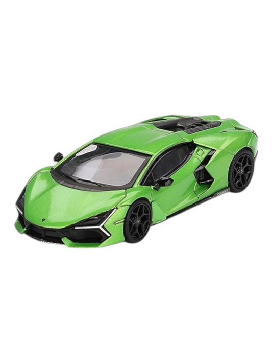 Mini GT Lamborghini Revuelto (Verde Selvans) Code-789 1:64 Scale