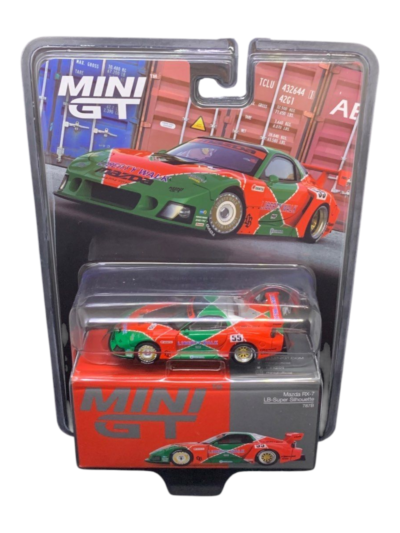 Mini GT Mazda RX-7 LB Super Silhouette (787B) Code-990 1:64 Scale