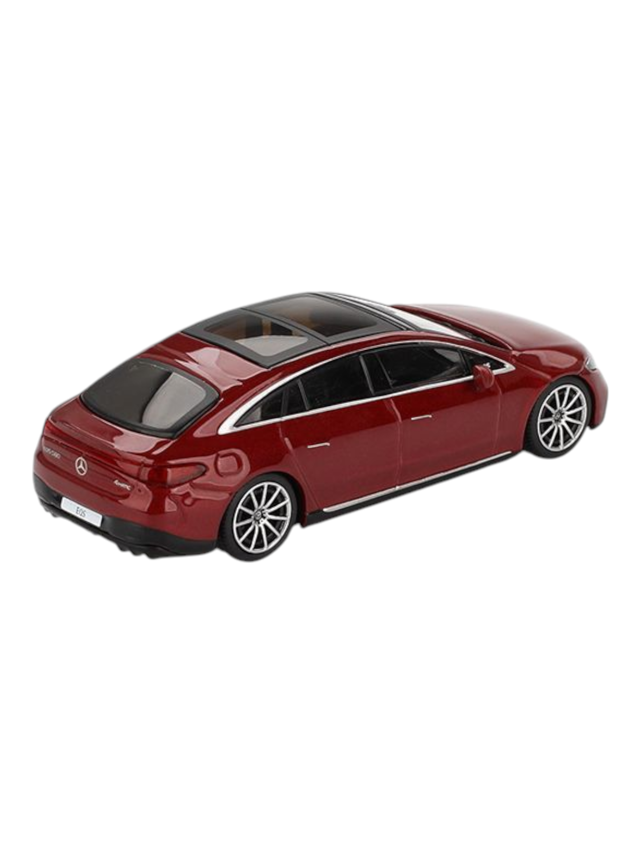 Mini GT Mercedes-Benz EQS 580 4Matic (Red Metallic) Code-970 1:64 Scale
