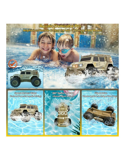 Sulong Amphibious All-Terrain Remote Control Mountain Car (1:14 Scale)