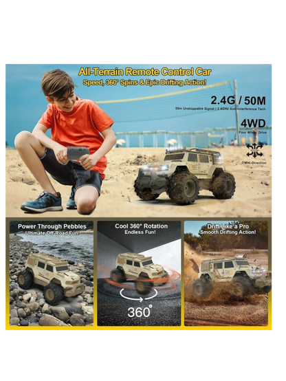Sulong Amphibious All-Terrain Remote Control Mountain Car (1:14 Scale)