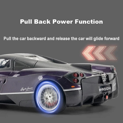 1/18 Pagani Huarya Super Car Diecast Vehicle Model Car Toy Collectible Toy Gift