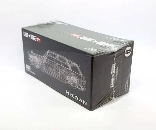 KAIDO HOUSE x Mini GT 076 Datsun KAIDO 510 Wagon CARBON FIBER V3 New