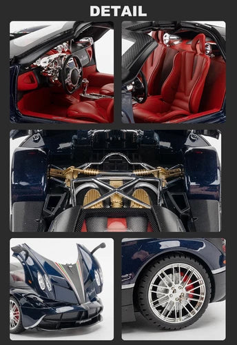 1/18 Pagani Huarya Super Car Diecast Vehicle Model Car Toy Collectible Toy Gift