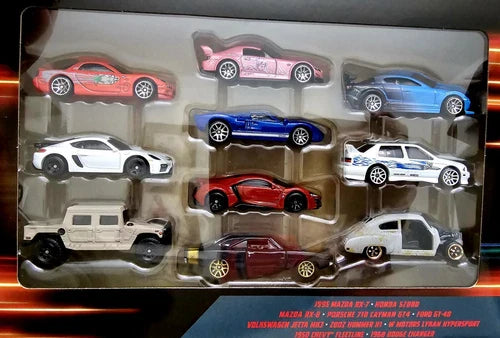 2024 Hot Wheels Fast & Furious 10 Pack Box Set