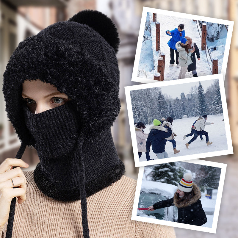 3-in-1 Convertible Balaclava - Windproof Fleece Protection