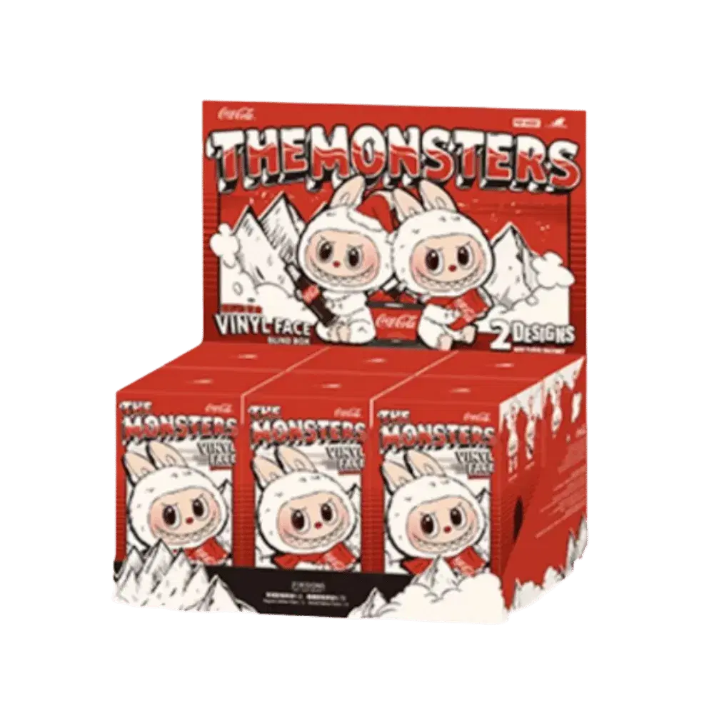 Labubu The Monsters Coca Cola Series Vinyl Face Sealed Case (6 Blind Box)