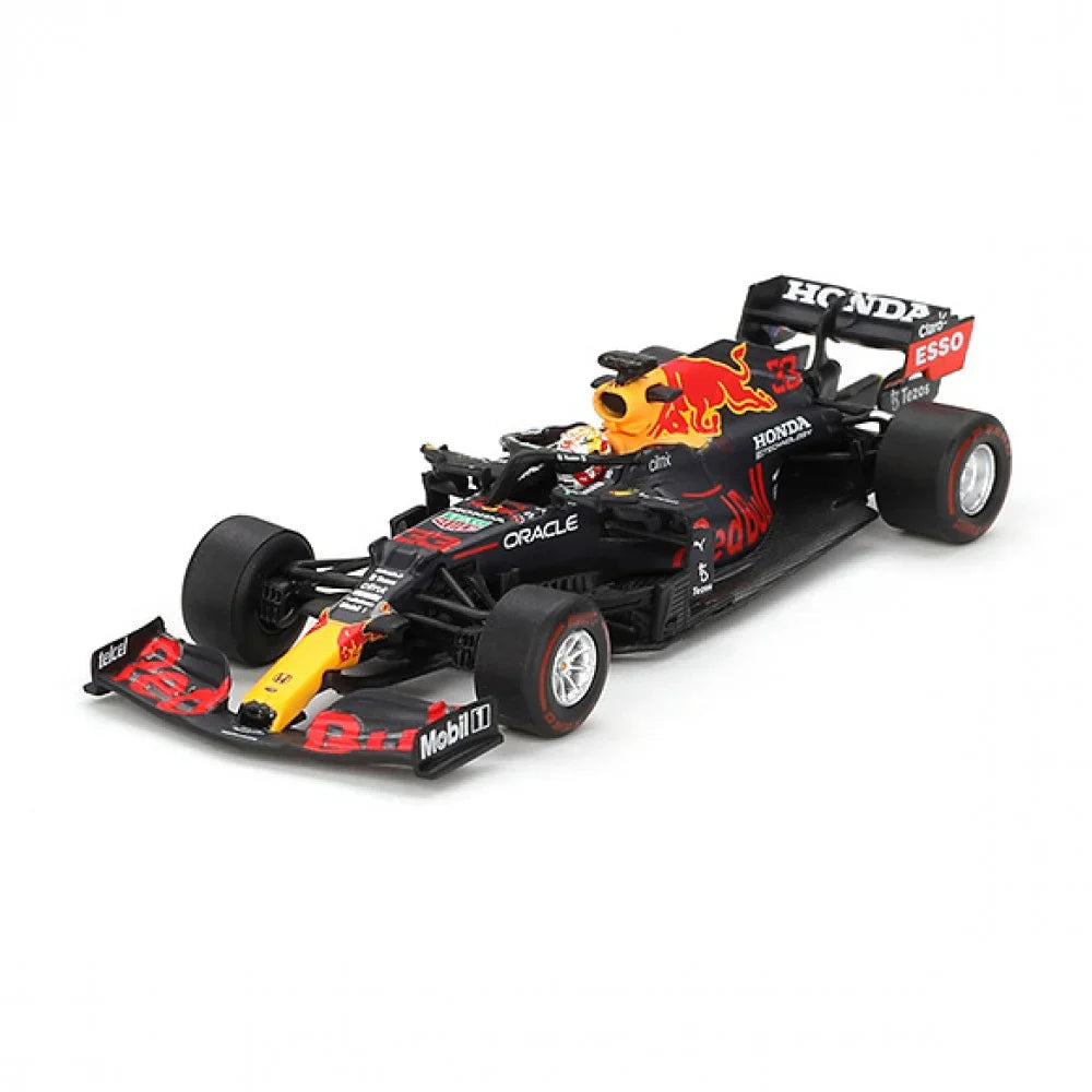 Mini GT Code 835 Red Bull RB16B #33 Max Verstappen 2021 Abu Dhabi Grand Prix Winner