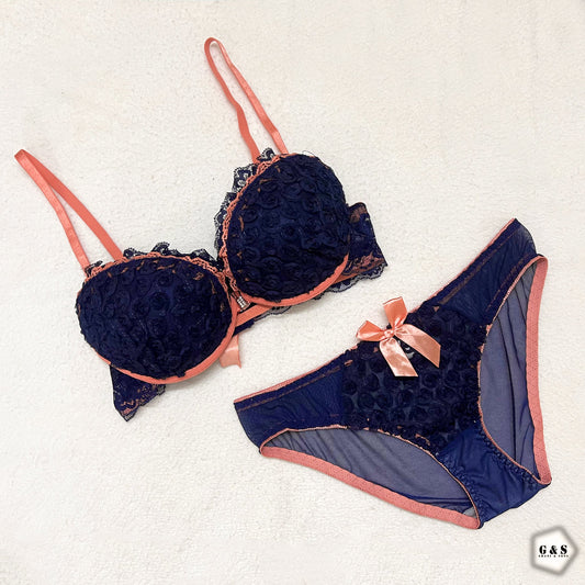 Beautiful Front Open Bra & Panty Sets (Pack Of 2)