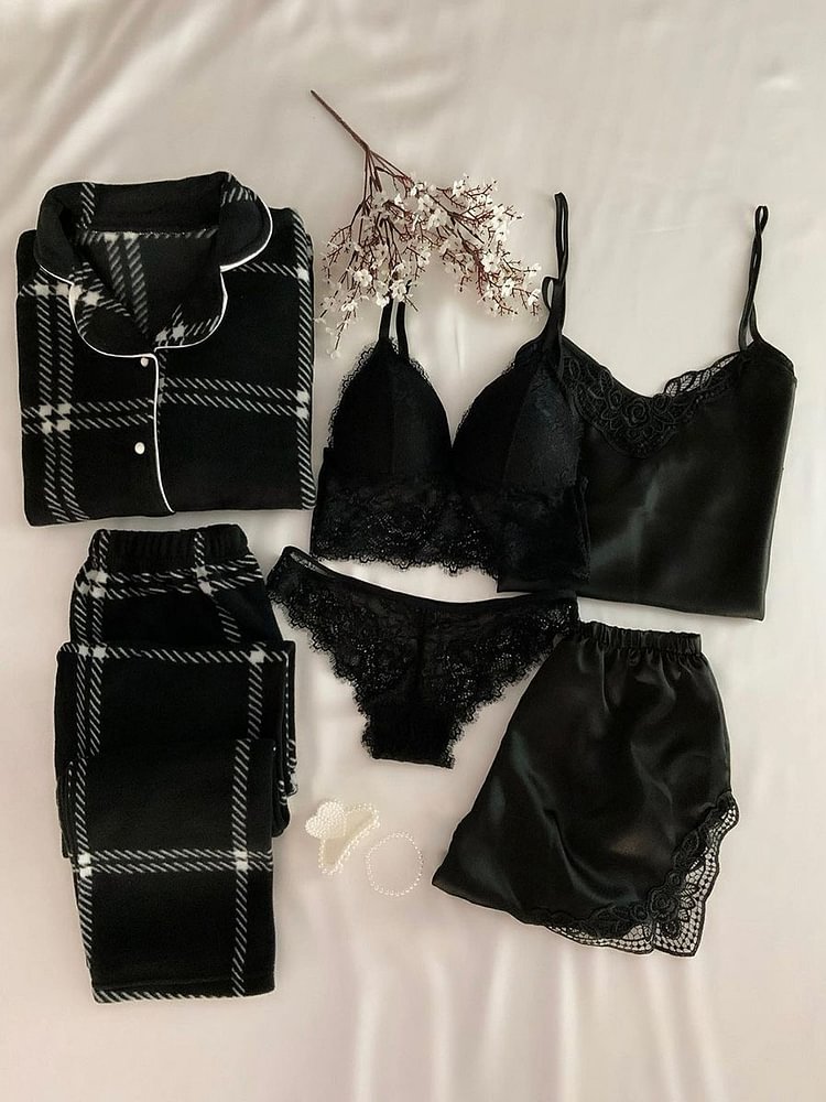 Awesome Night Suit & Bra Penty Set Combo for Women's