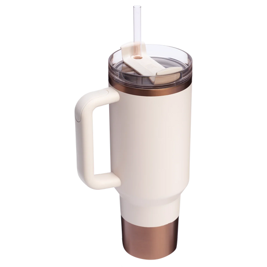 The Quencher H2.0 Tumbler 40 OZ ( Gilded Sugar )