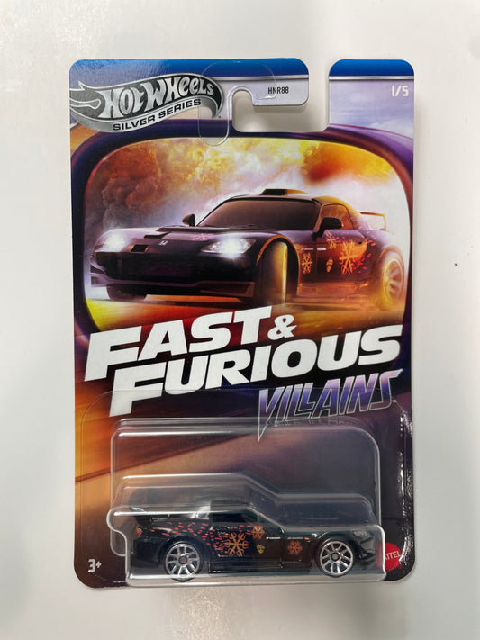 Hot Wheels 1/64 Fast And Furious Villains Honda S2000 Black