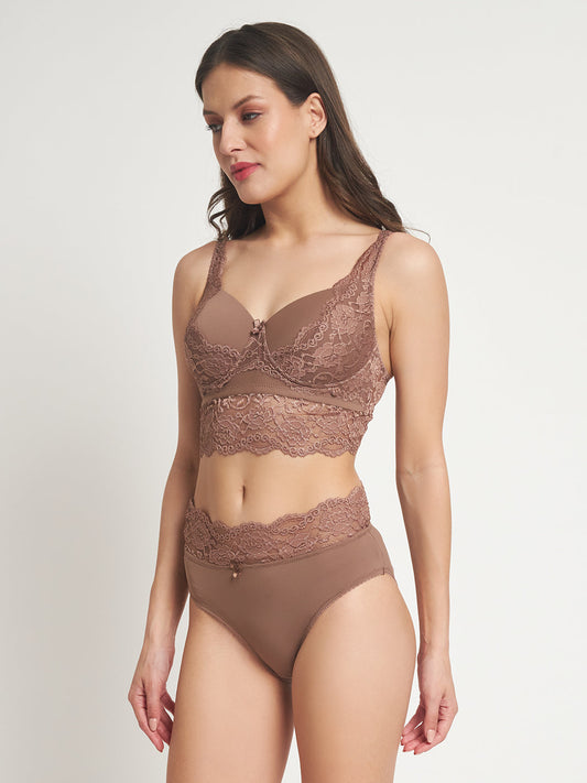 Effectinn"s Non Wired Padded Lingerie Set