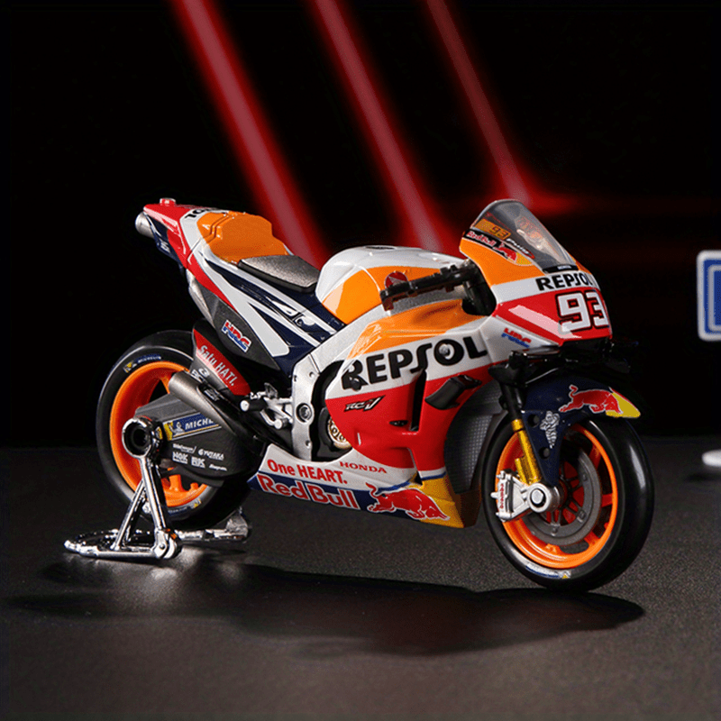 1:18 MotoGP Motorcycle Models – Repsol Honda #93, Ducati Champion & Red Bull KTM Collectibles[final clearance sale!]