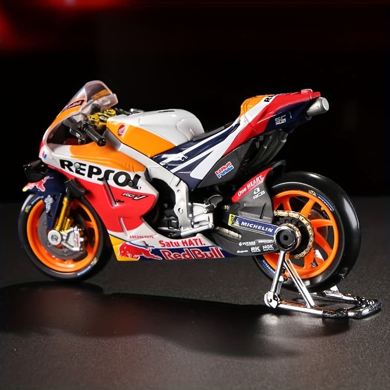 1:18 MotoGP Motorcycle Models – Repsol Honda #93, Ducati Champion & Red Bull KTM Collectibles[final clearance sale!]