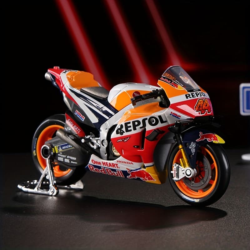 1:18 MotoGP Motorcycle Models – Repsol Honda #93, Ducati Champion & Red Bull KTM Collectibles[final clearance sale!]