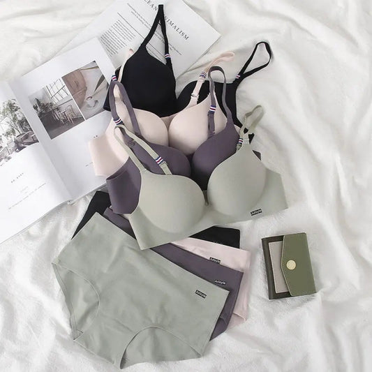 (Pack of 6) Women's  Bra & Panty Lingerie Set for Girl's Combo| L-02