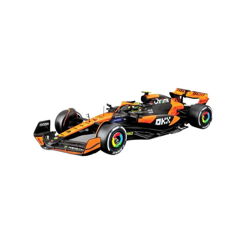 1:24 McLaren 2024 MCL38 Lando Norris #4 & Oscar Piastri #81 - Miami GP