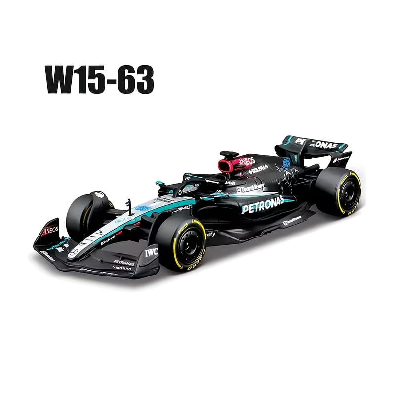 1:43 Mercedes AMG 2024 W15 #44 #63