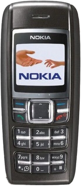 Nokia 1600 (Single Sim, 1.4 Inches Display, Assorted Color)