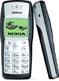 Nokia 1100 (Single Sim, 1.2 Inches Display, Assorted Color)